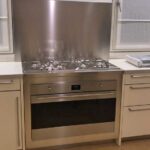 ATM Satinatura metalli. Da disegno, eseguita proggettazione, taglio laser, piega, saldatura a tig e satinatura dei componenti. il montaggio e’ stato eseguito dal cliente acciaio inox 304